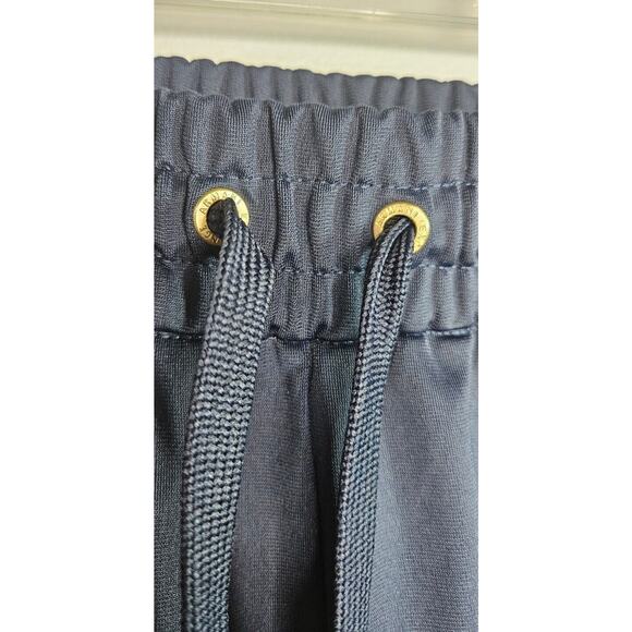 A/X Armani Exchange Womens Track Pants XS Black Red Logo Snap Up Leg Side Stripe - Picture 7 of 16